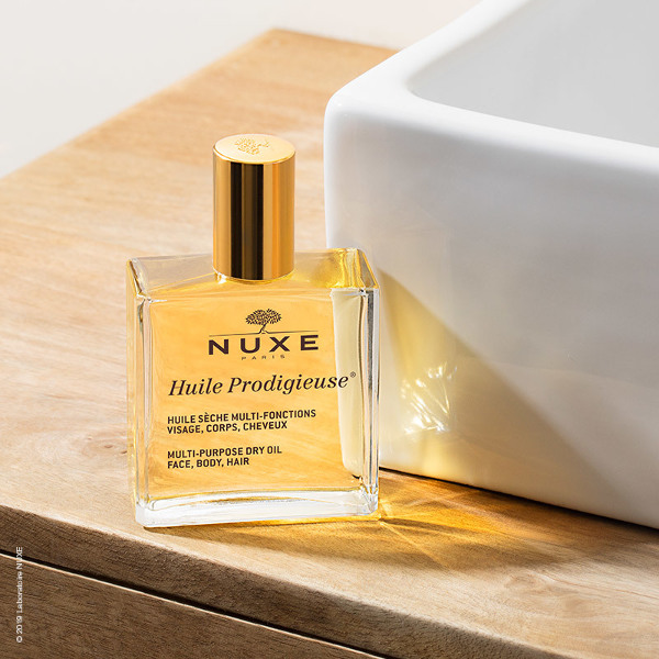 Nuxe Huile Prodigieuse Multi-Purpose Dry Oil Face, Body, Hair 100ml (ξηρό λάδι περιποίησης για πρόσωπο σώμα και μαλλιά)