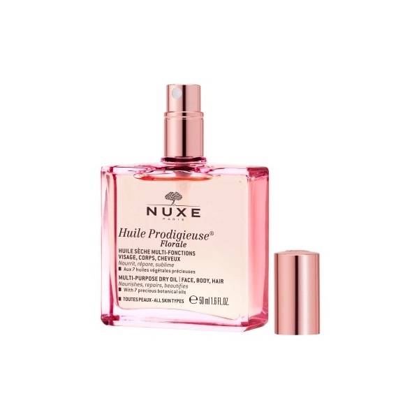 Nuxe Huile Prodigieuse Multi-Purpose Dry Oil Floral 50ml (Ξηρό λάδι για πρόσωπο-σώμα-μαλλιά με λουλουδένιο άρωμα) Nuxe Huile Prodigieuse Multi-Purpose Dry Oil Floral 50ml (Ξηρό λάδι για πρόσωπο-σώμα-μαλλιά με λουλουδένιο άρωμα)