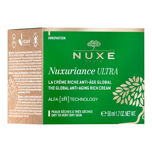 Nuxe Nuxuriance Ultra ALFA [3r] The Global Anti-Aging Rich Cream for Dry to Very Dry Skin 50ml (Κρέμα Ημέρας Προσώπου Ολικής Αντιγήρανσης για Ξηρές/Πολύ Ξηρές Επιδερμίδες)