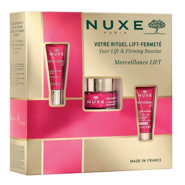 Nuxe Xmas Promo Pack Merveilance Lift Set Merveillance Lift 15ml + Merveillance Lift Firming Powdery Cream 50ml + Merveillance Lift Nuit 15ml