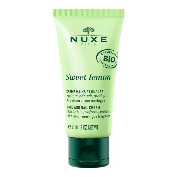 Nuxe Sweet Lemon Hand & Nail Cream 50ml (Ενυδατική Κρέμα Χεριών & Νυχιών)