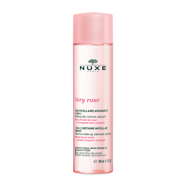 Nuxe Very Rose 3-σε-1 Απαλό νερό Micellaire 200ml