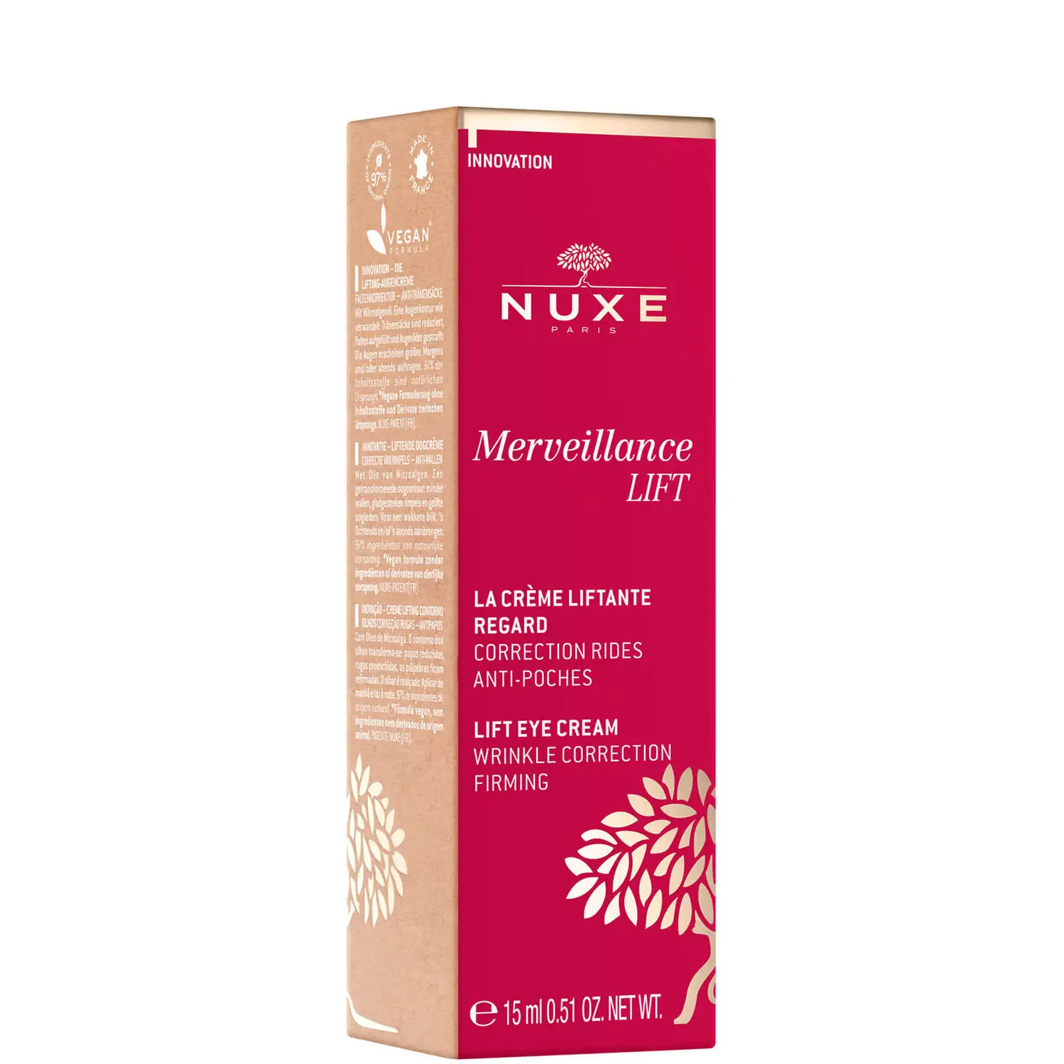 Nuxe Merveillance Lift Eye Cream 15ml (Ανορθωτική Κρέμα Ματιών)