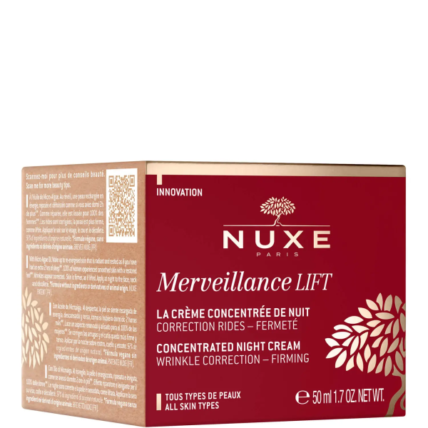 Nuxe Merveillance Lift Concetrated Night Cream Special Price 50ml (Συμπυκνωμένη Κρέμα Νύχτας για Διόρθωση Ρυτίδων - Σύσφιξη)