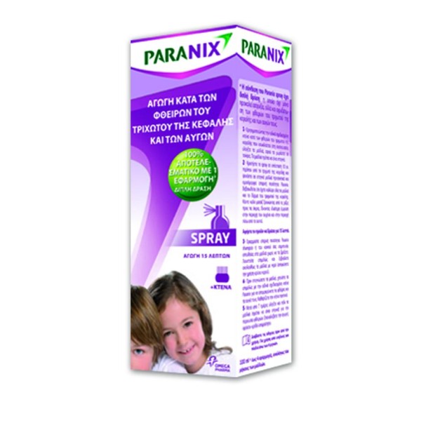 Omega Pharma Paranix Spray 100ml + κτένα