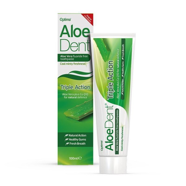 Optima Aloe Dent Triple Action Toothpaste 100ml