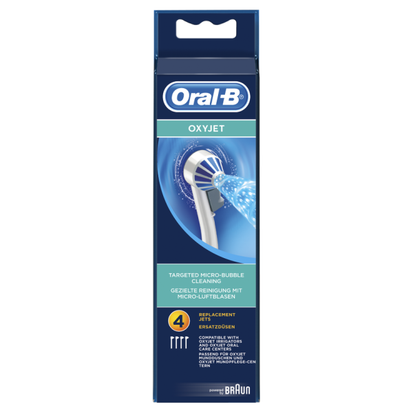 Oral-B Ανταλλακτικές Κεφαλές Oxyjet 4τμχ