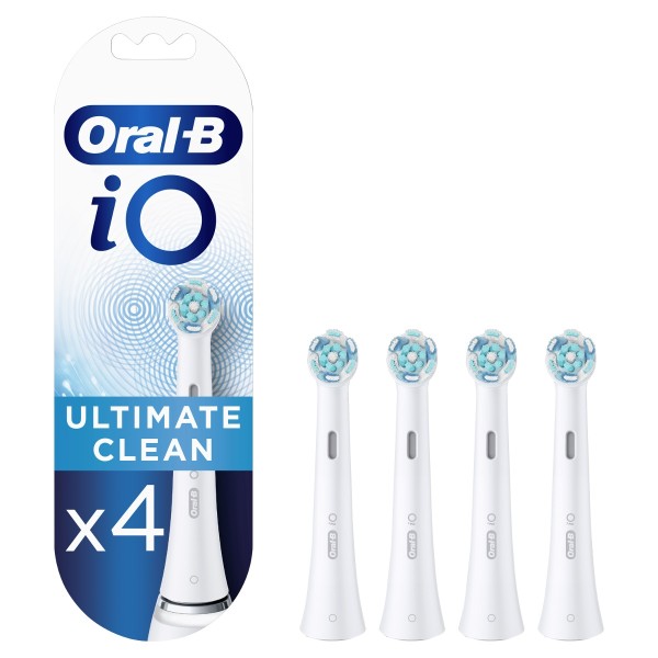 Oral-B Ανταλλακτικές Κεφαλές iO Ultimate Clean White 4pcs