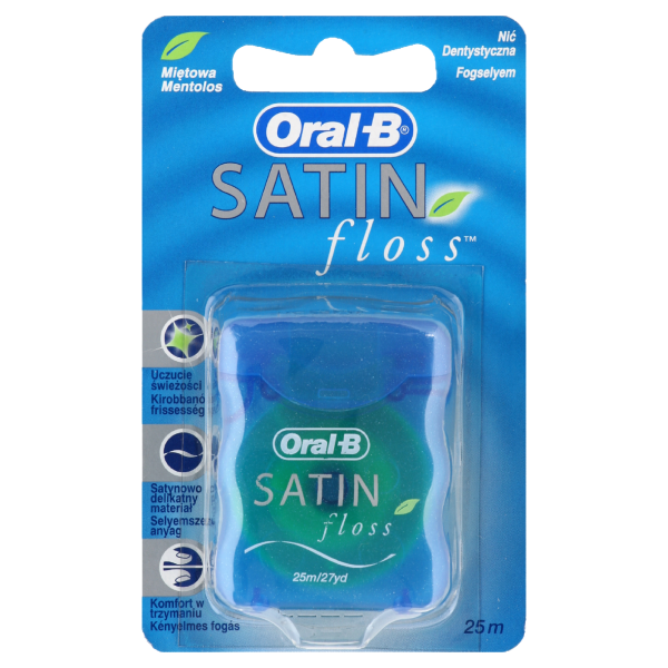 Oral-B Οδοντικό Νήμα Satin Floss 25m 