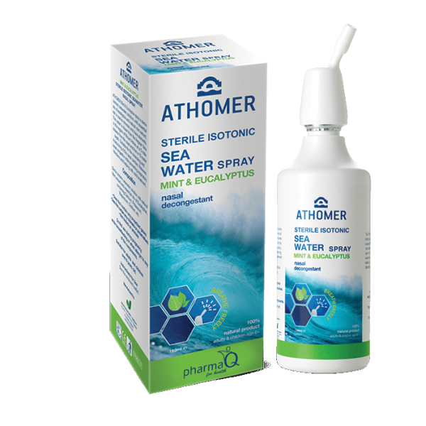 Pharma Q Athomer Μέντα & Ευκάλυπτος Ισότονο Ρινικό Spray 150ml