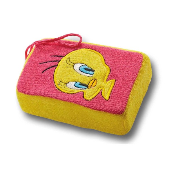 Vero by Pharmacen Hellas Bath Sponge Tweety 12m+ 1pc (Σφουγγάρι Μπάνιου)