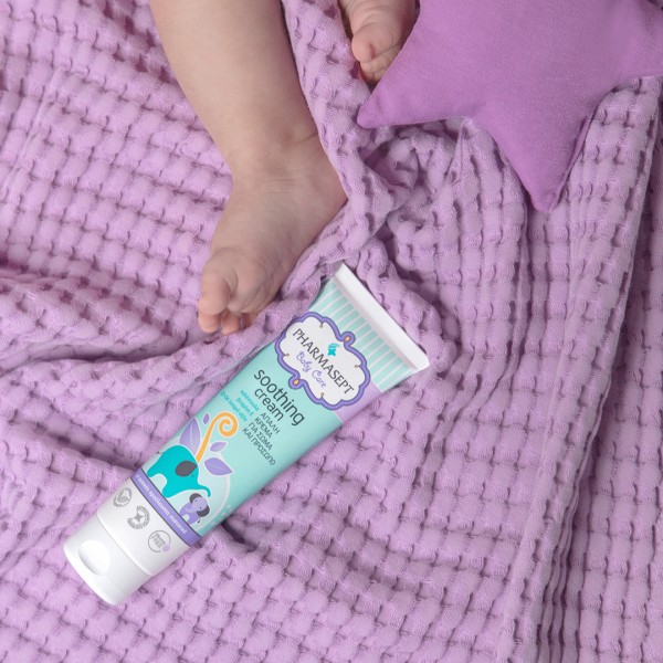 Pharmasept Baby Care Soothing Cream 150ml (Κρέμα για σώμα και πρόσωπο, ιδανική για την καθημερινή φυσική ενυδάτωση και θρέψη της βρεφικής επιδερμίδας)