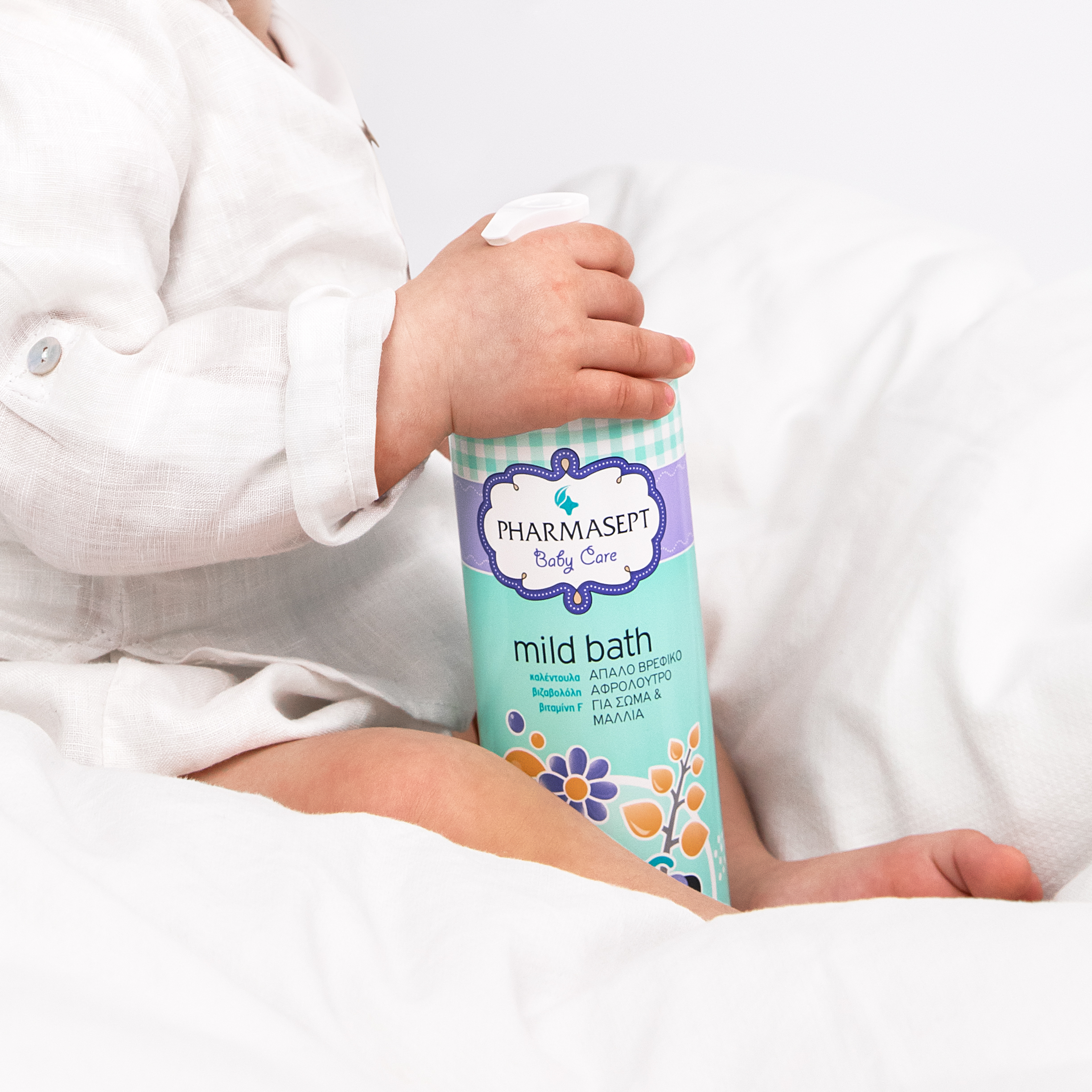 Pharmasept Baby Care Mild Bath 500ml (Απαλό Βρεφικό Αφρόλουτρο) Pharmasept Baby Care Mild Bath 500ml (Απαλό Βρεφικό Αφρόλουτρο)