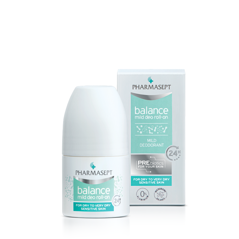 Pharmasept Derma Balance Mild Deo Roll-On 50ml (Απαλό αποσμητικό για ευαίσθητες επιδερμίδες και μη ανεκτικό δέρμα) Pharmasept Derma Balance Mild Deo Roll-On 50ml (Απαλό αποσμητικό για ευαίσθητες επιδερμίδες και μη ανεκτικό δέρμα)