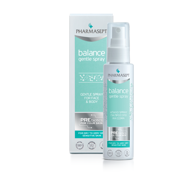 Pharmasept Derma Balance Gentle Spray 100ml (Spray προσώπου & σώματος για την ανακούφιση της ξηρής & ευαίσθητης επιδερμίδας)