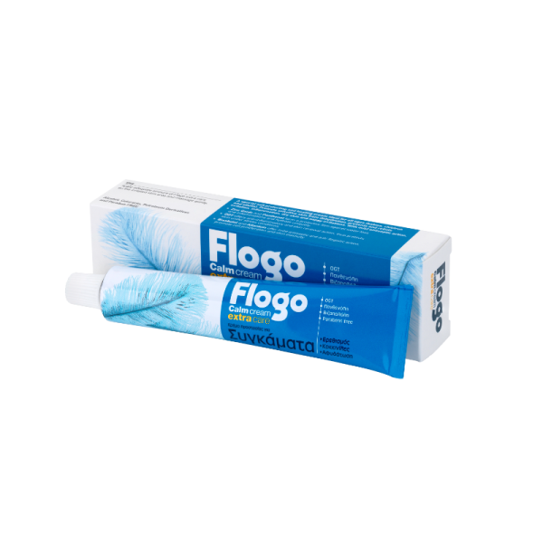 Pharmasept Flogo Calm Cream Extra Care 50ml (Αδιάβροχη προστατευτική κρέμα κατά των συγκαμάτων, ιδανική για όλες τις ηλικίες)