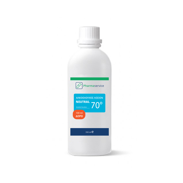 Pharmaservice Αλκοολούχος Λοσιόν Neutral 70ο 350ml