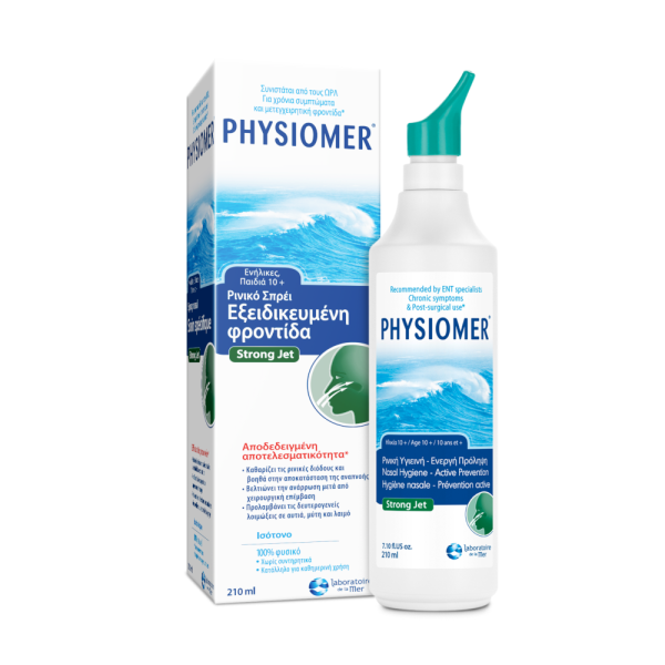 Omega Pharma Physiomer Isotonic Jet Fort 10y+ 210ml