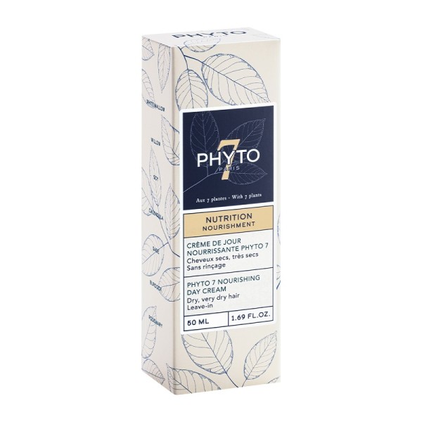 Phyto Paris Nutrition 7 Nourishing Leave‑in Day Cream 50 ml (Κρέμα Ημέρας για Ξηρά Μαλλιά)