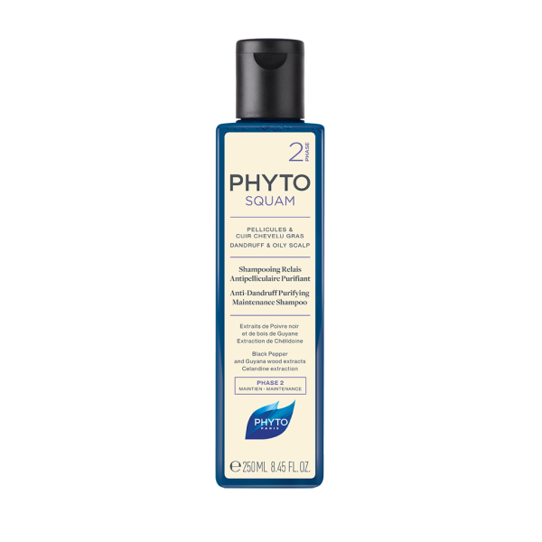 Phyto Phytosquam Anti-Dandruff Purifying Maintance Shampoo Phase2 250ml