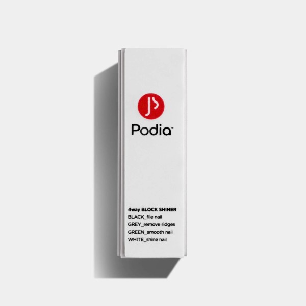 Podia 4-Way Block Shiner 1pc Ref:00079 (Επαγγελματικό Buffer Νυχιών 4 Όψεων)