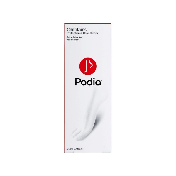 Podia Chilblains Cream 100ml Ref:00040 (Κρύο & Υγρασία – Κρέμα Προστασίας & Ανακούφισης από Χιονίστρες)