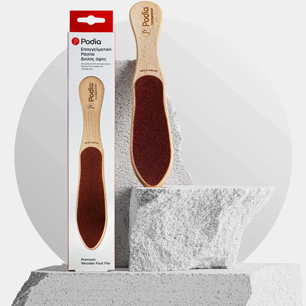 Podia Premium Wooden Foot File 27cm 1pc Ref:00082 (Επαγγελματική Ράσπα Διπλής Όψης 27cm) Podia Premium Wooden Foot File 27cm 1pc Ref:00082 (Επαγγελματική Ράσπα Διπλής Όψης 27cm)