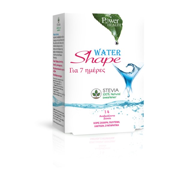 Power Health Water Shape 7 Days Program Stevia 14 eff tabs