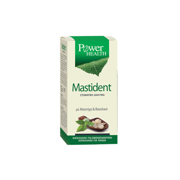 Power Health Mastident Στοματικό Διάλυμα με Μαστίχα & Βασιλικό 250ml