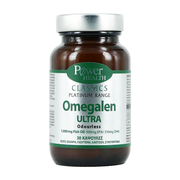 Power Health Platinum Omegalen Ultra 30κάψουλες