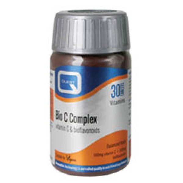 Quest Bio C Complex Bioflavonoids 500mg 30tabs (Βιταμίνη C Μαζί Με Βιοφλαβονοειδή)