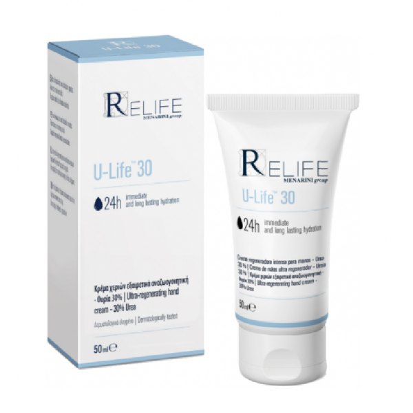 Relife Menarini Group U-Life 30 Hand Cream 50ml