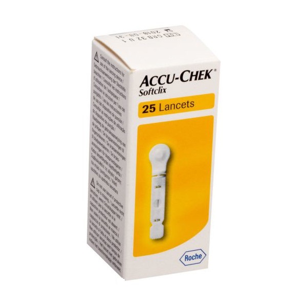 Roche Accu-Chek SoftClix 25 lancets