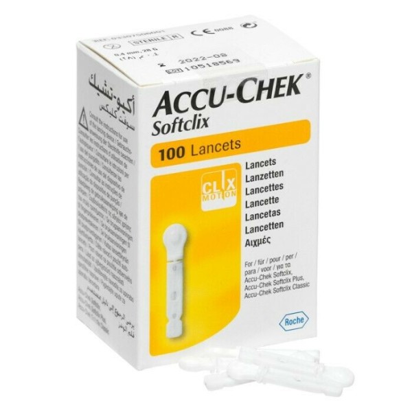 Roche Accu-Chek SoftClix 100 lancets