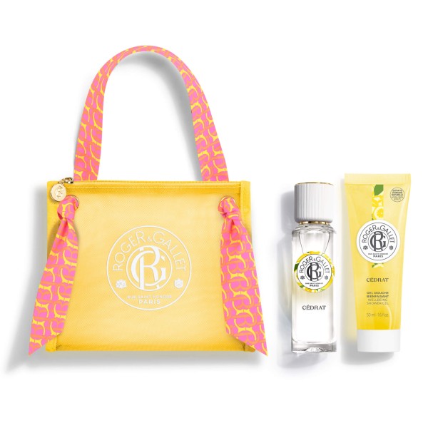 Roger & Gallet Cedrat Promo Pack Wellbeing Fragrant Water Perfume 30ml + Shower Gel Cedrat 50ml