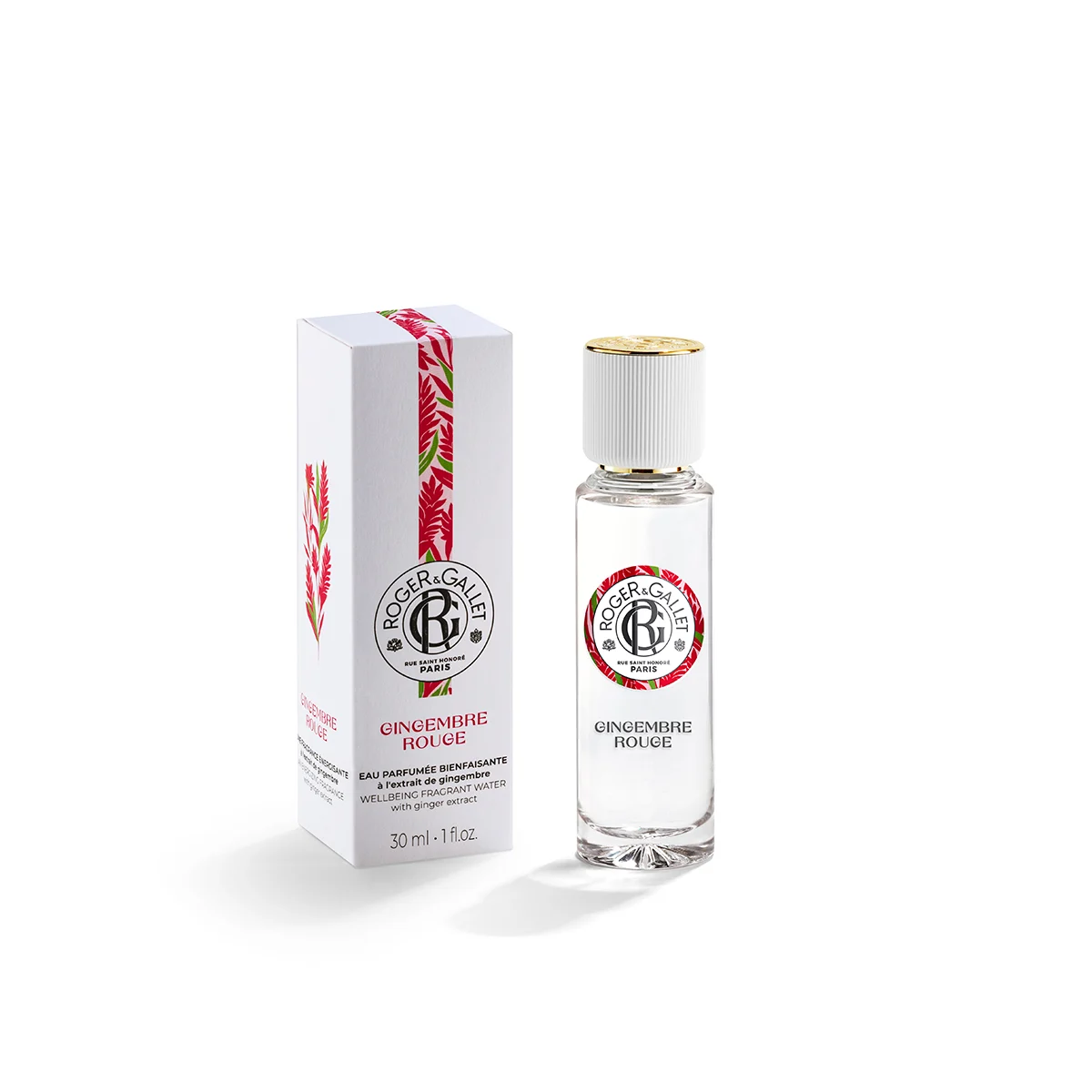 Roger & Gallet Gingembre Rouge Wellbeing Fragrant Water Perfume with Ginger Extract 30ml (Γυναικείο Άρωμα Εμπλουτισμένο με Εκχύλισμα Τζίντζερ) Roger & Gallet Gingembre Rouge Wellbeing Fragrant Water Perfume with Ginger Extract 30ml (Γυναικείο Άρωμα Εμπλουτισμένο με Εκχύλισμα Τζίντζερ)
