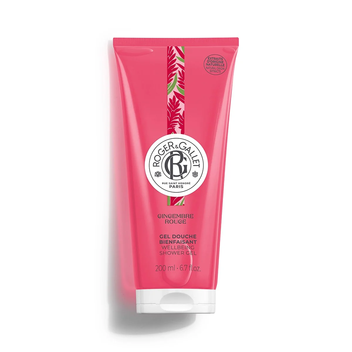 Roger & Gallet Gingembre Rouge Wellbeing Shower Gel 200ml (Ενυδατικό & Αναζωογονητικό Αφρόλουτρο Gel με Αλόε Βέρα & Άρωμα Τζίντζερ, Ρόδι & Μανταρίνι) Roger & Gallet Gingembre Rouge Wellbeing Shower Gel 200ml (Ενυδατικό & Αναζωογονητικό Αφρόλουτρο Gel με Αλόε Βέρα & Άρωμα Τζίντζερ, Ρόδι & Μανταρίνι)