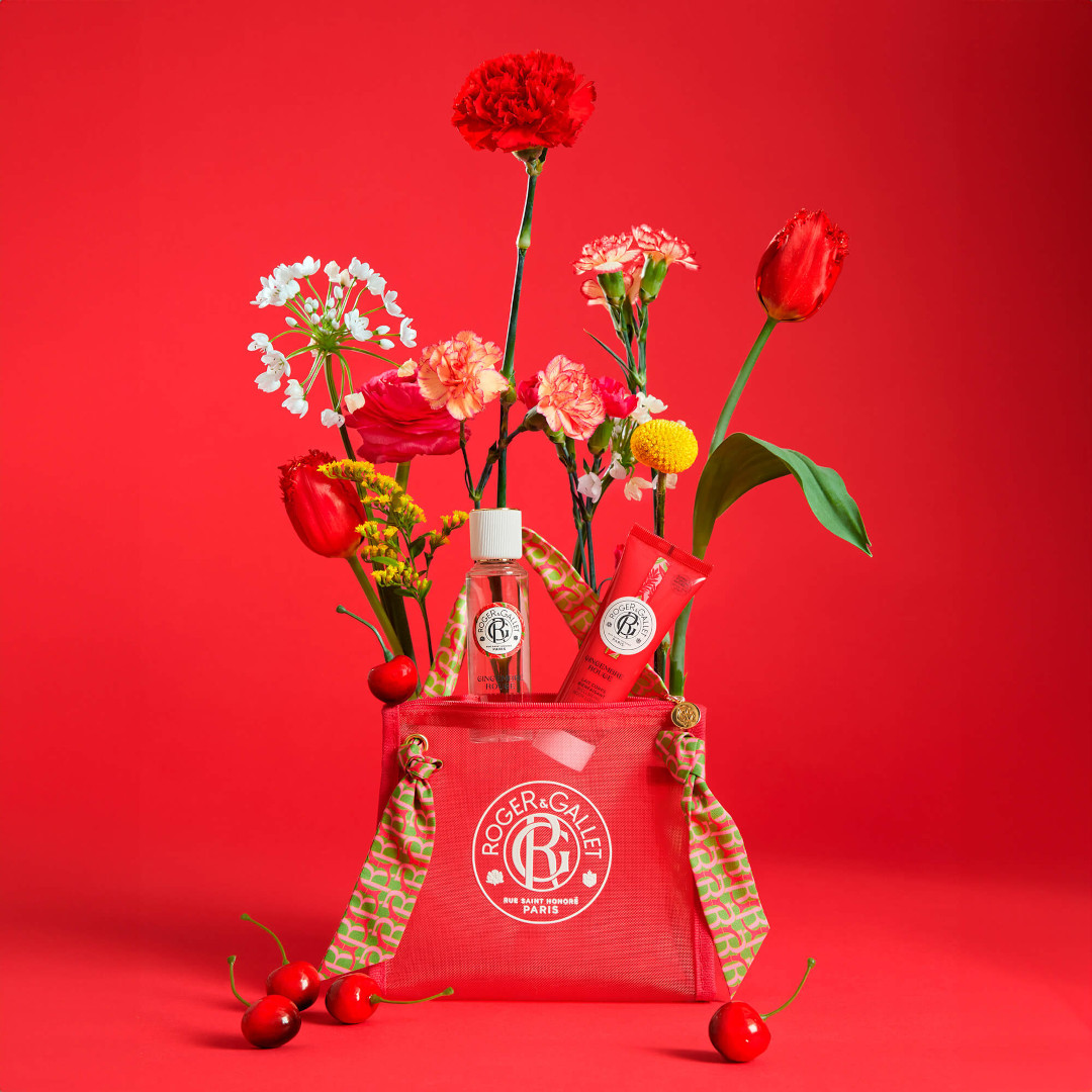 Roger & Gallet Gingembre Rouge Promo Pack Wellbeing Fragrant Water Perfume with Ginger Extract 30ml (Γυναικείο Άρωμα Εμπλουτισμένο με Εκχύλισμα Τζίντζερ) + Body Lotion 50ml Roger & Gallet Gingembre Rouge Promo Pack Wellbeing Fragrant Water Perfume with Ginger Extract 30ml (Γυναικείο Άρωμα Εμπλουτισμένο με Εκχύλισμα Τζίντζερ) + Body Lotion 50ml