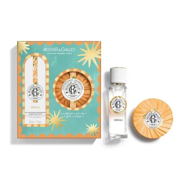 Roger & Gallet Neroli Promo Pack – Eau Parfumée Bienfaisante 30 ml & Δώρο Αρωματικό Σαπούνι 100g