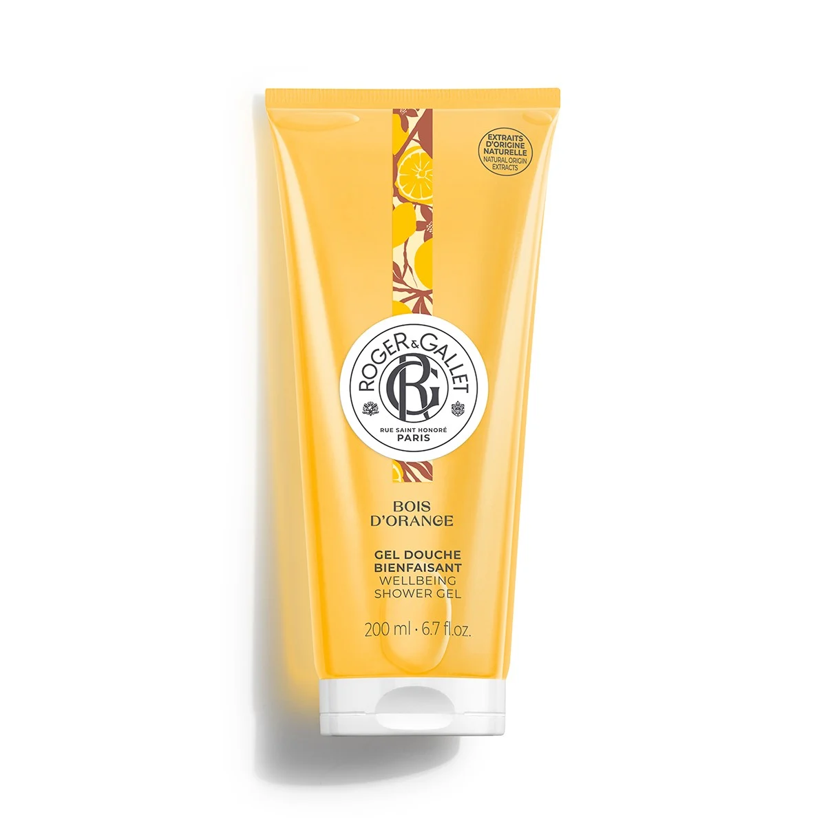 Roger & Gallet Bois d'Orange Wellbeing Shower Gel 200ml (Ενυδατικό, Αναζωογονητικό Αφρόλουτρο Gel με Άρωμα Πικρής Πορτοκαλιάς & Φρέσκων Εσπεριδοειδών) Roger & Gallet Bois d'Orange Wellbeing Shower Gel 200ml (Ενυδατικό, Αναζωογονητικό Αφρόλουτρο Gel με Άρωμα Πικρής Πορτοκαλιάς & Φρέσκων Εσπεριδοειδών)