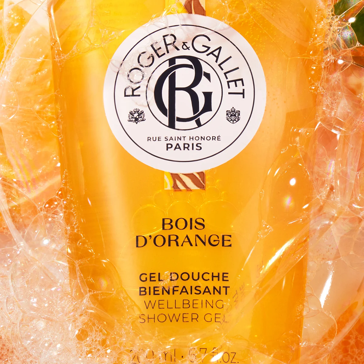 Roger & Gallet Bois d'Orange Wellbeing Shower Gel 200ml (Ενυδατικό, Αναζωογονητικό Αφρόλουτρο Gel με Άρωμα Πικρής Πορτοκαλιάς & Φρέσκων Εσπεριδοειδών) Roger & Gallet Bois d'Orange Wellbeing Shower Gel 200ml (Ενυδατικό, Αναζωογονητικό Αφρόλουτρο Gel με Άρωμα Πικρής Πορτοκαλιάς & Φρέσκων Εσπεριδοειδών)