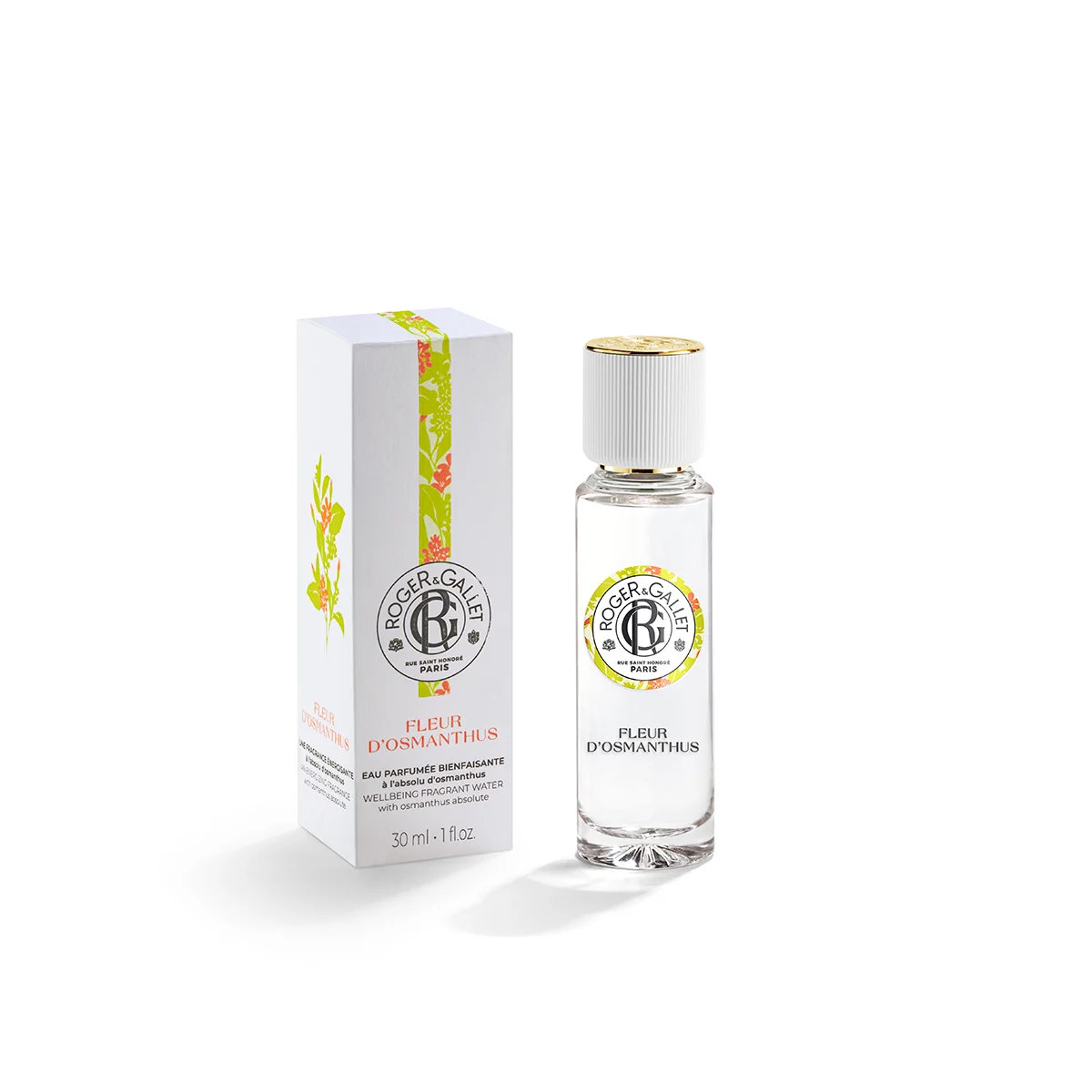 Roger & Gallet Fleur d'Osmanthus Wellbeing Fragrant Water Perfume 30ml (Γυναικείο Άρωμα Εμπλουτισμένο με την Απόλυτη Ουσία Όσμανθου) Roger & Gallet Fleur d'Osmanthus Wellbeing Fragrant Water Perfume 30ml (Γυναικείο Άρωμα Εμπλουτισμένο με την Απόλυτη Ουσία Όσμανθου)