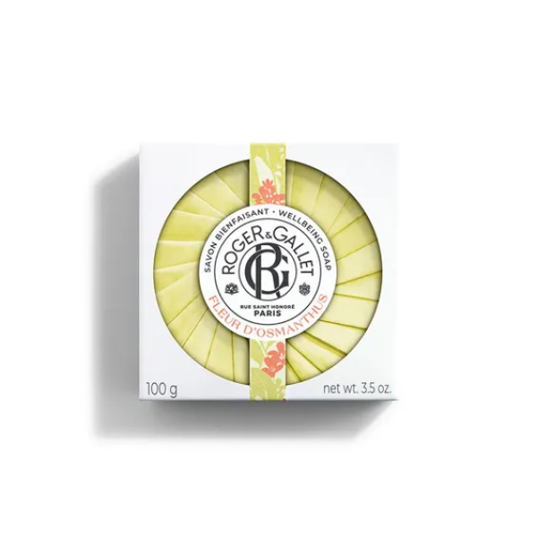 Roger & Gallet Fleur D'Osmanthus Savon/Wellbeing Soap 100g (Αναζωογονητικό Σαπούνι)