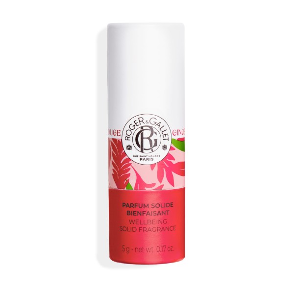 Roger & Gallet Wellbeing Solid Fragrance Gingembre Rouge 5g (Αναζωογονητικό Στερεό Άρωμα Gingembre Rouge)