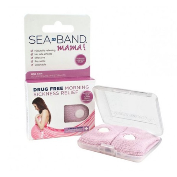 Sea Band Mama 2pcs (Περικάρπια Εγκυμοσύνης για Καταπολέμηση Ναυτίας)