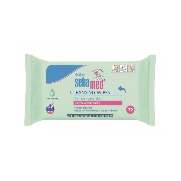 Sebamed Baby Wipes 72pcs