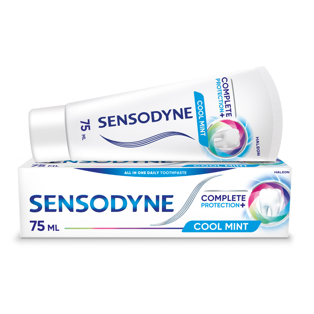Sensodyne Toothpaste Complete Protection+ Cool Mint 75ml (Οδοντόκρεμα για τα Ευαίσθητα Δόντια)