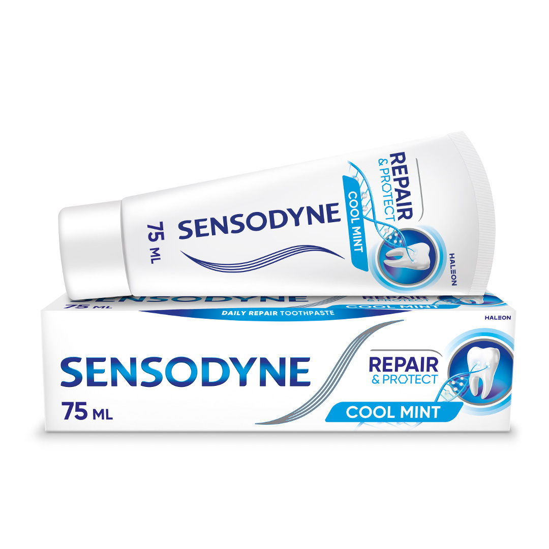 Sensodyne Toothpaste Repair & Protect Cool Mint 75ml (Οδοντόκρεμα για Αναδόμηση) Sensodyne Toothpaste Repair & Protect Cool Mint 75ml (Οδοντόκρεμα για Αναδόμηση)