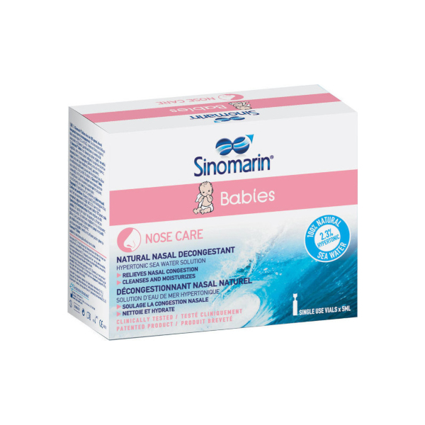 Sinomarin Nose Care Babies 30 αμπούλες + 6 ΔΩΡΟ x5ml