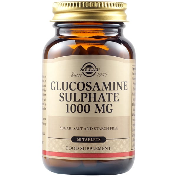 Solgar Glucosamine Sulfate 60 Tablets.